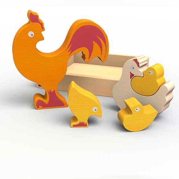 Chicken Family Puzzle AND Elephant Family Puzzle! - Picture 7 of 7